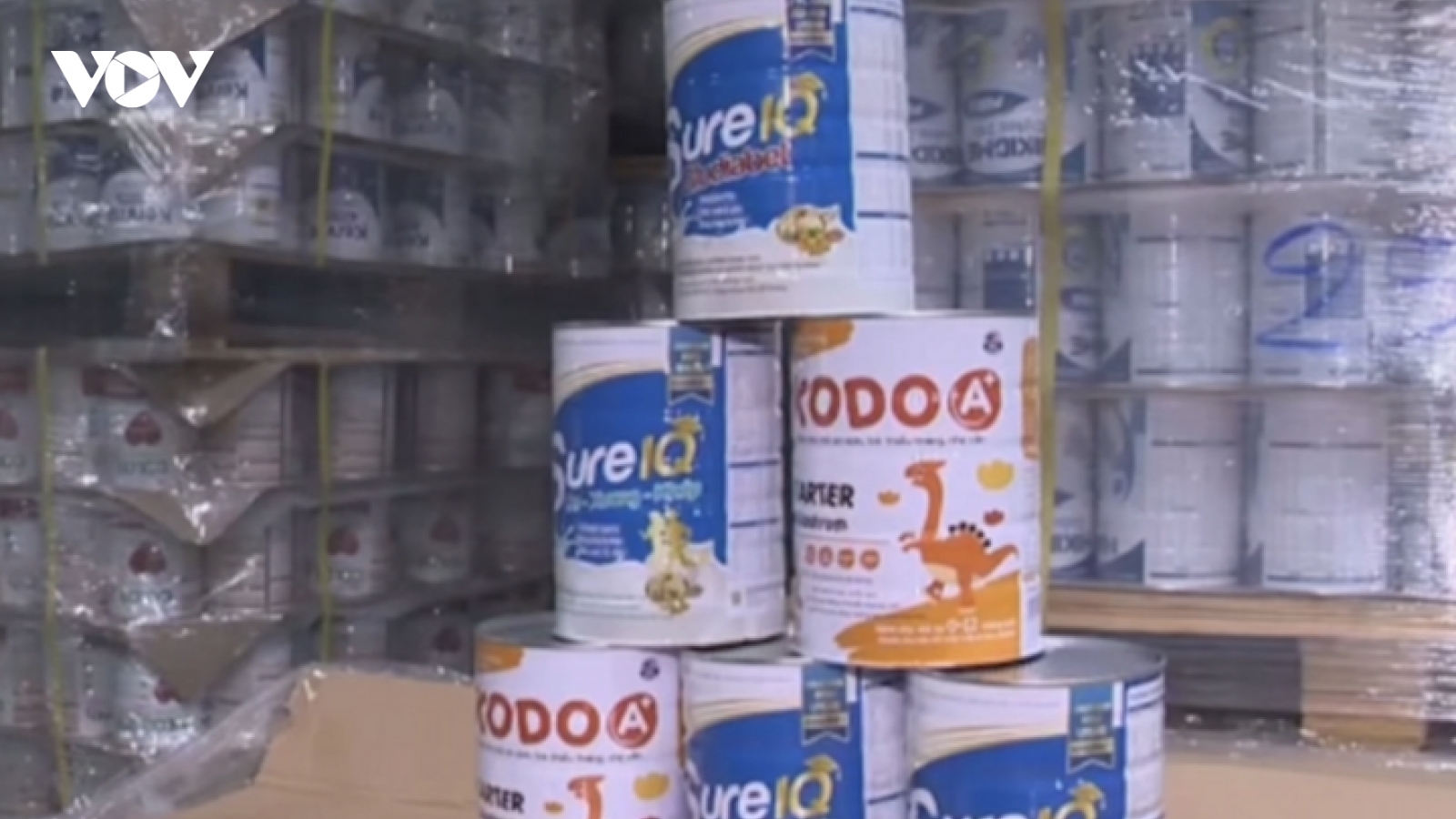 Triệt phá đường dây sản xuất gần 600 loại sữa bột giả dành cho trẻ em, thai phụ