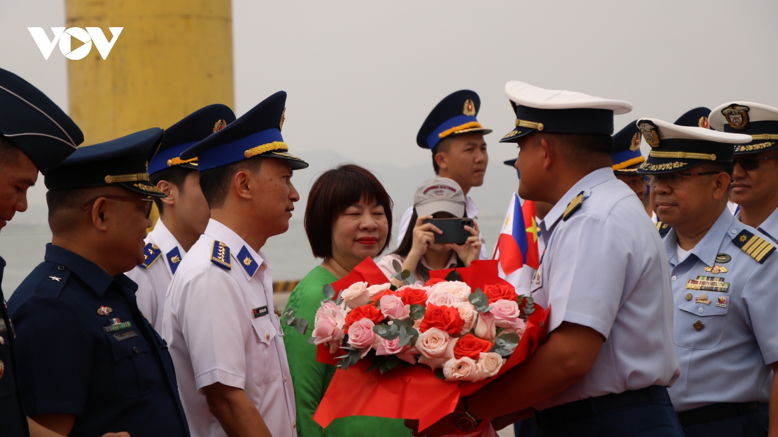 Lần đầu tiên, tàu Lực lượng Bảo vệ bờ biển Philippines thăm Đà Nẵng