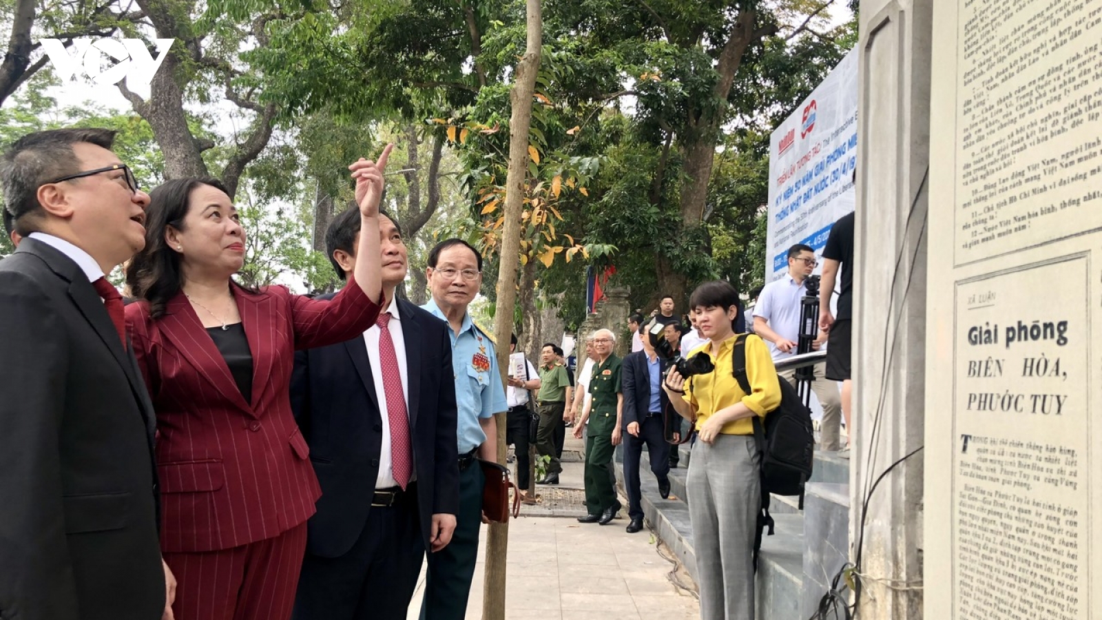 Báo Nhân Dân Triển lãm tương tác kỷ niệm 50 năm ngày Giải phóng miền Nam