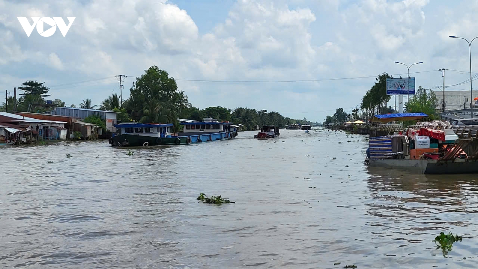 Hậu Giang xuất hiện nắng nóng, thiếu nước cục bộ