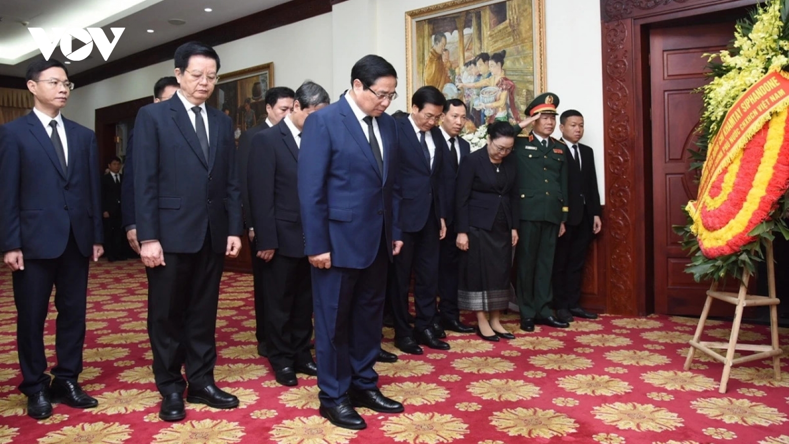 Thủ tướng Phạm Minh Chính sẽ ﻿dự Lễ truy điệu đồng chí Khamtay Siphandone