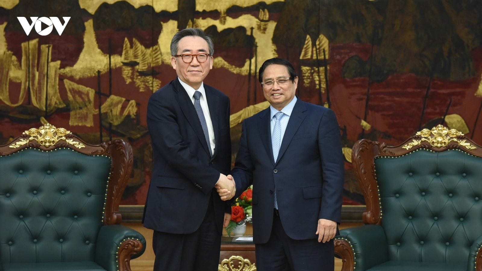 Thủ tướng đề nghị Hàn Quốc mở cửa thị trường hơn nữa cho hàng hóa Việt Nam