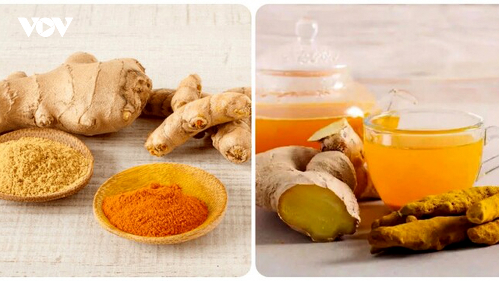 Uống nghệ với gừng có tác dụng gì?