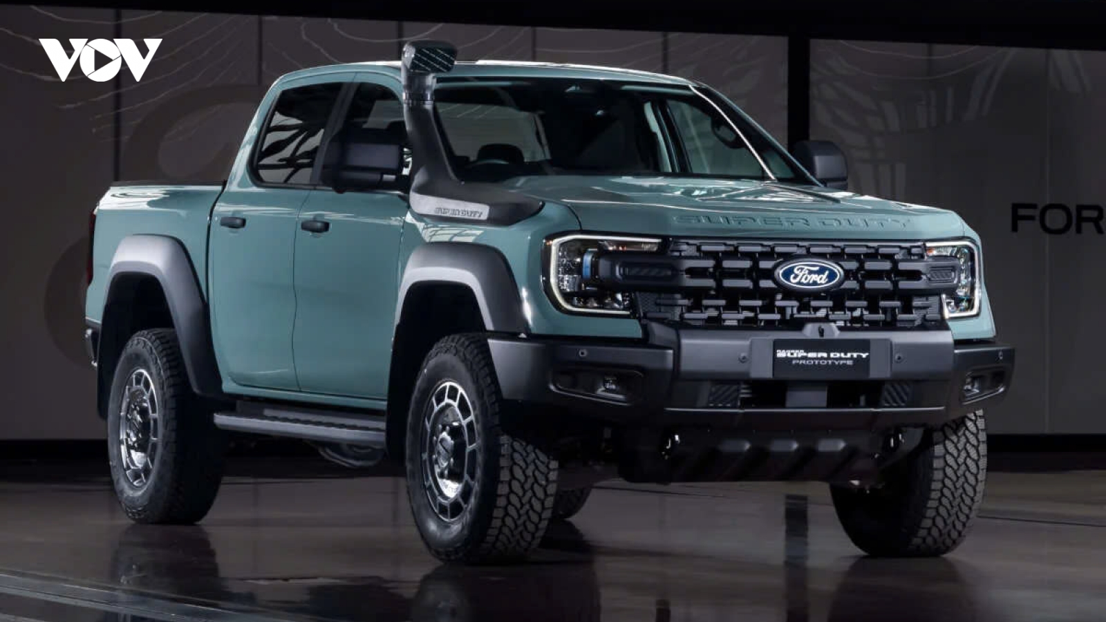 Ford Ranger Super Duty - xe bán tải công trình hạng nặng chính thức ra mắt