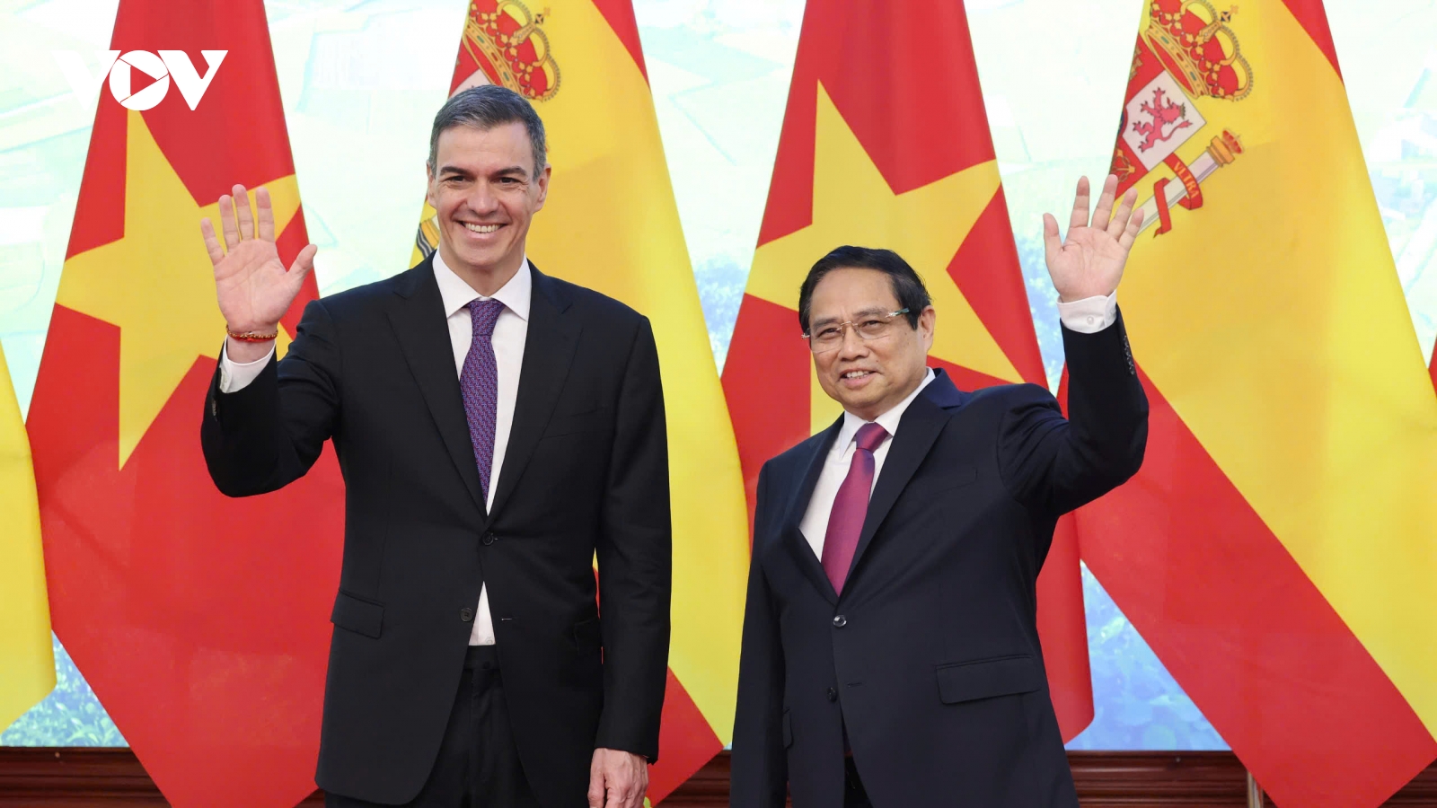 Thủ tướng Việt Nam, Tây Ban Nha hội đàm, chứng kiến lễ ký nhiều văn kiện hợp tác