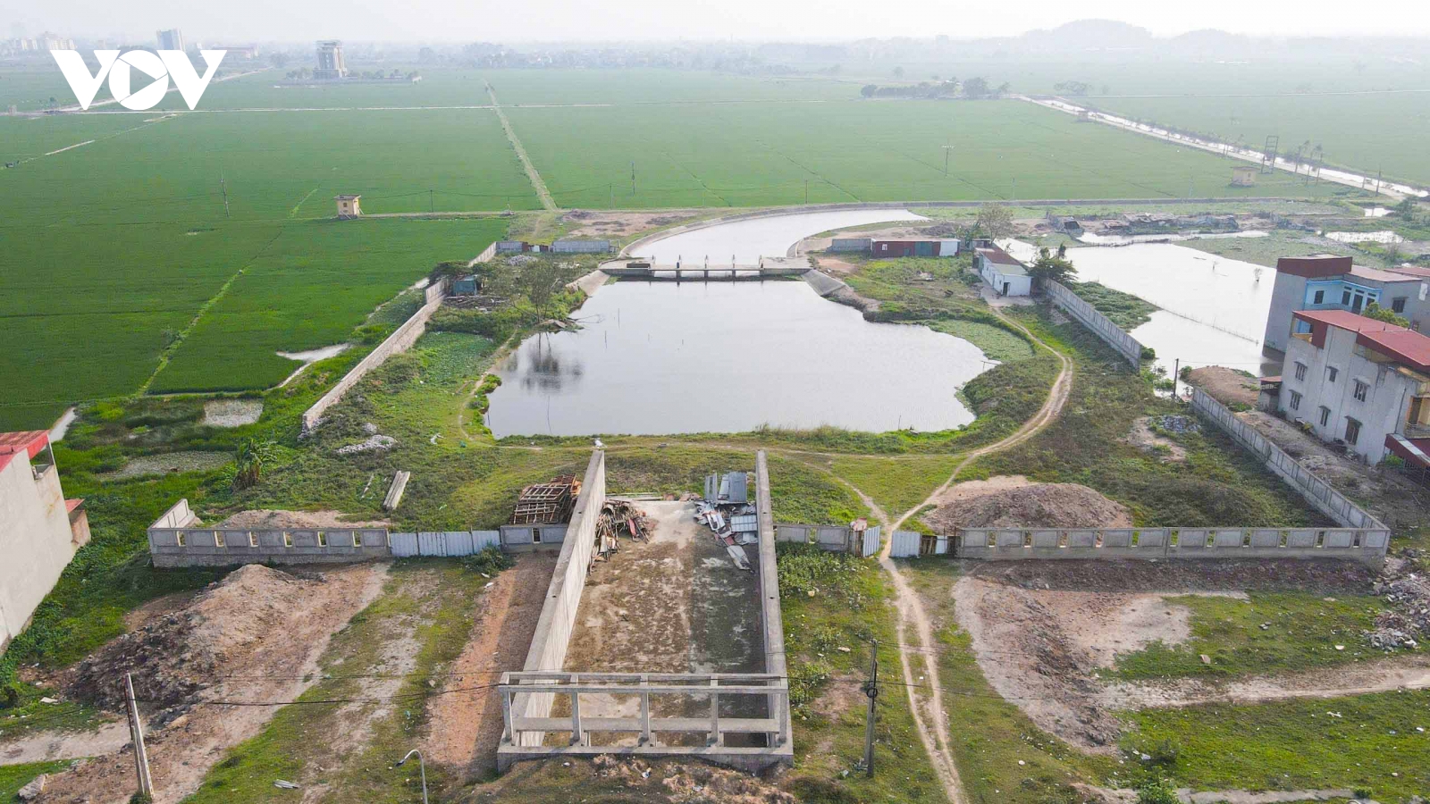 VOV phản ánh trạm bơm gần 280 tỷ đồng chậm tiến độ, Chủ tịch tỉnh đích thân kiểm tra