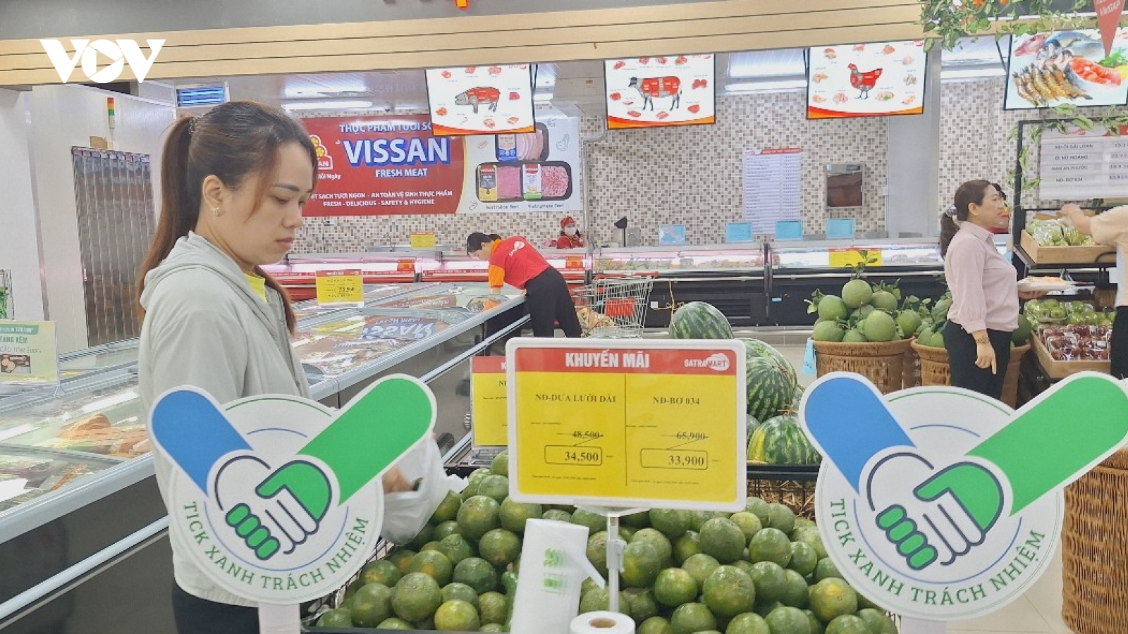 “Tick xanh trách nhiệm” nâng cao giá trị sản phẩm Việt