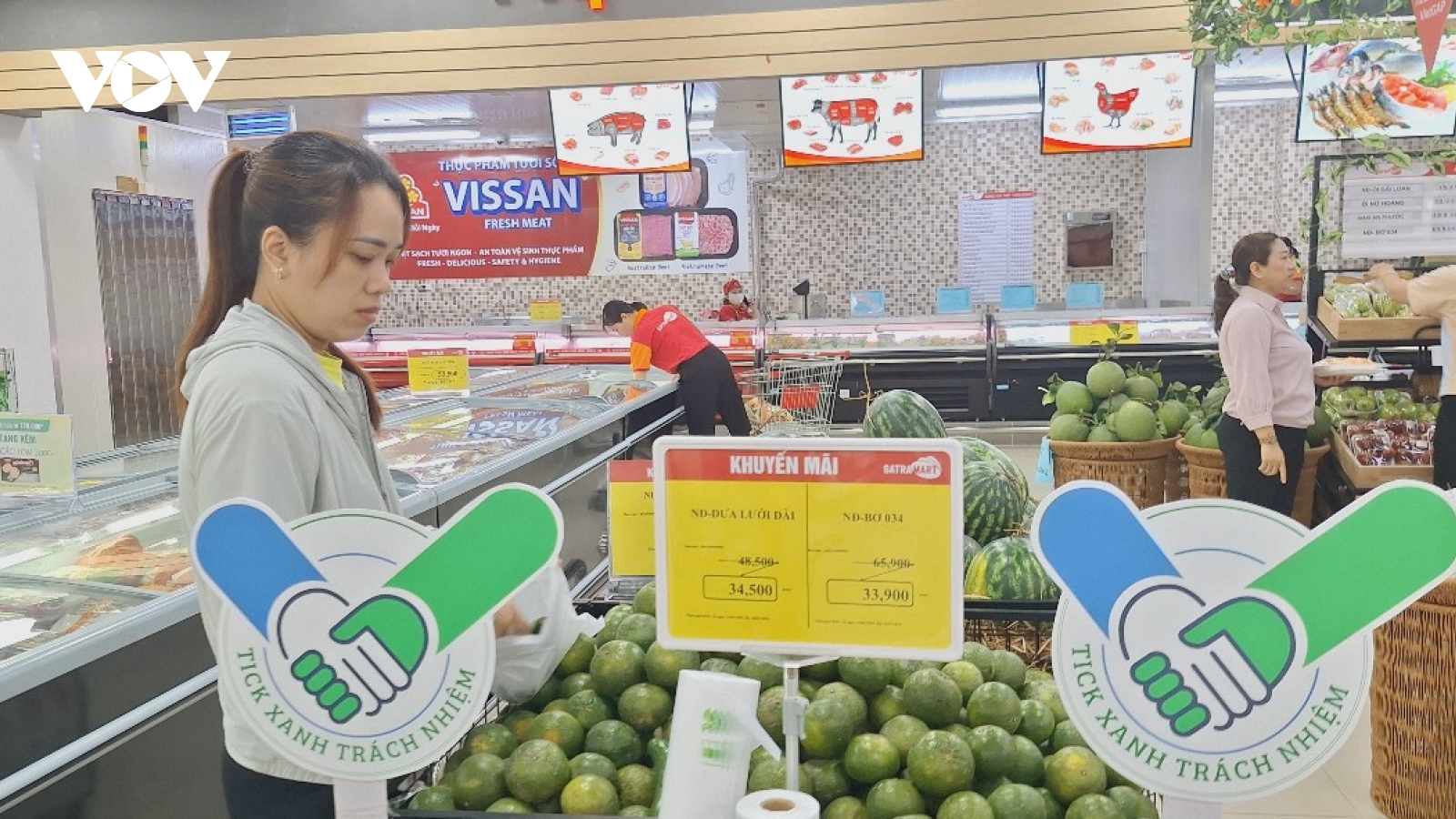 “Tick xanh trách nhiệm” nâng cao giá trị sản phẩm Việt