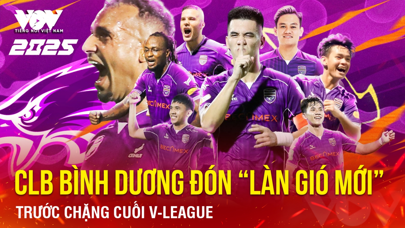 Tin bóng đá 7-5: CLB Bình Dương đón “làn gió mới” trước chặng cuối V-League