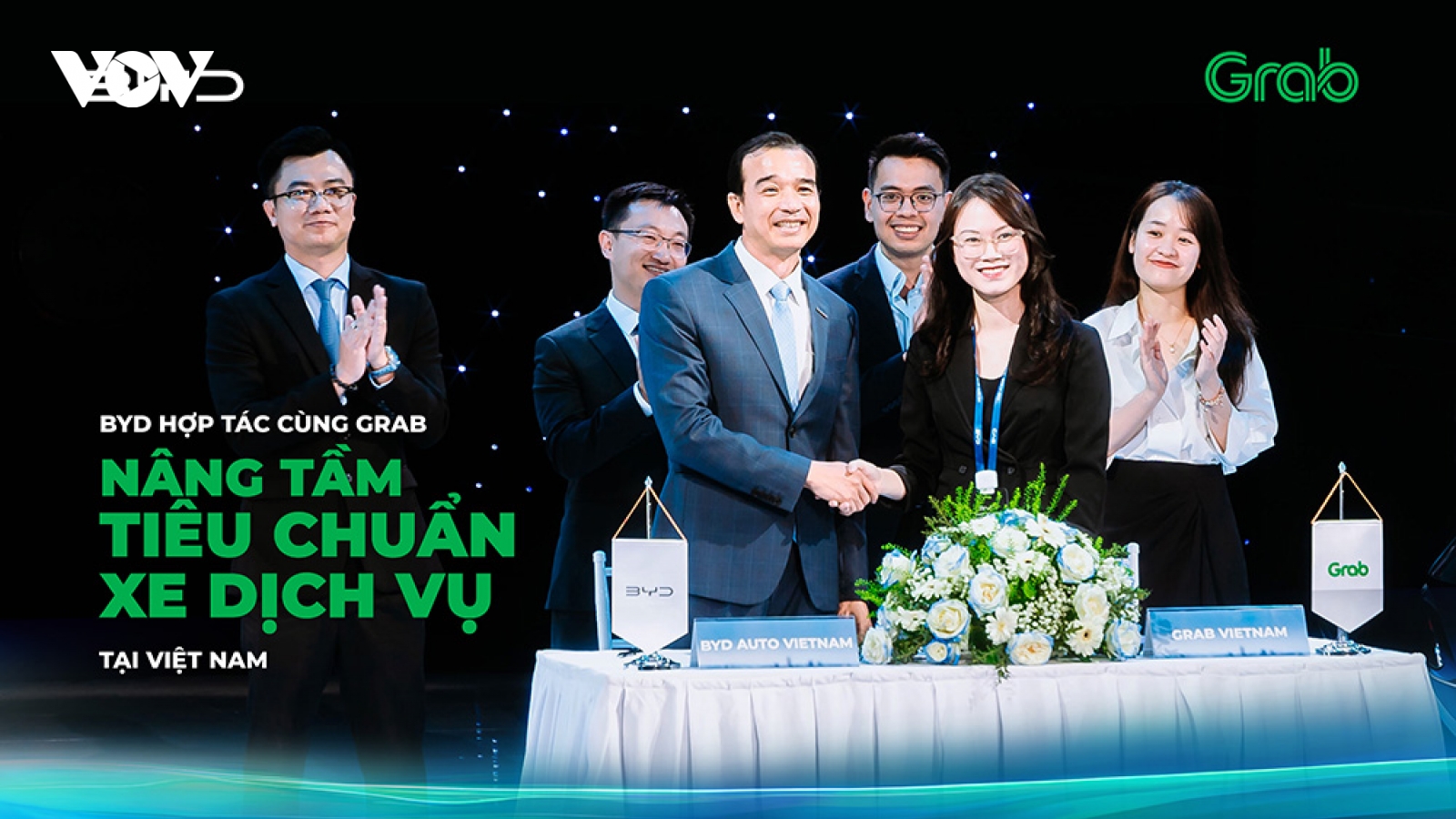 BYD và Grab thúc đẩy dùng ô tô điện tại Việt Nam