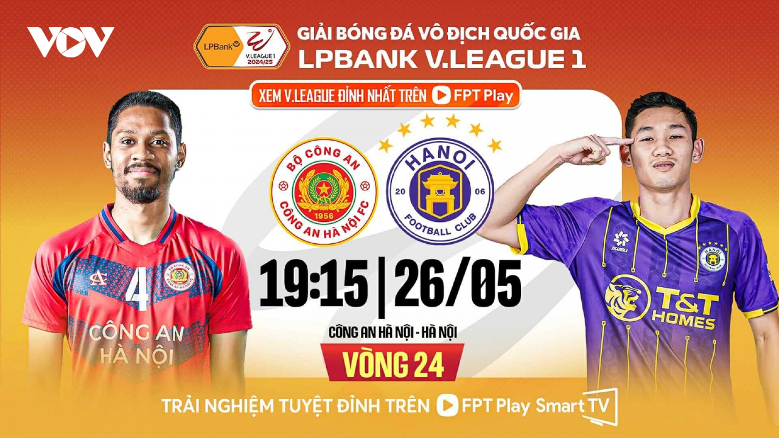 Lịch thi đấu bóng đá Việt Nam hôm nay 26/5: Derby định đoạt ngôi vương