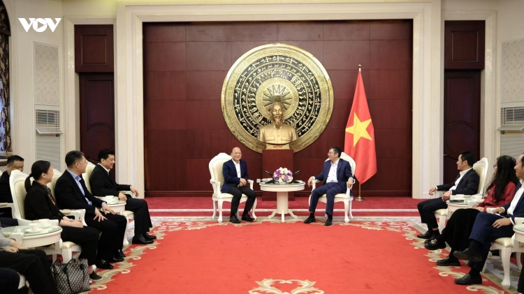 Đại sứ Việt Nam tại Trung Quốc Phạm Thanh Bình tiếp Phó Chủ tịch Quảng Tây
