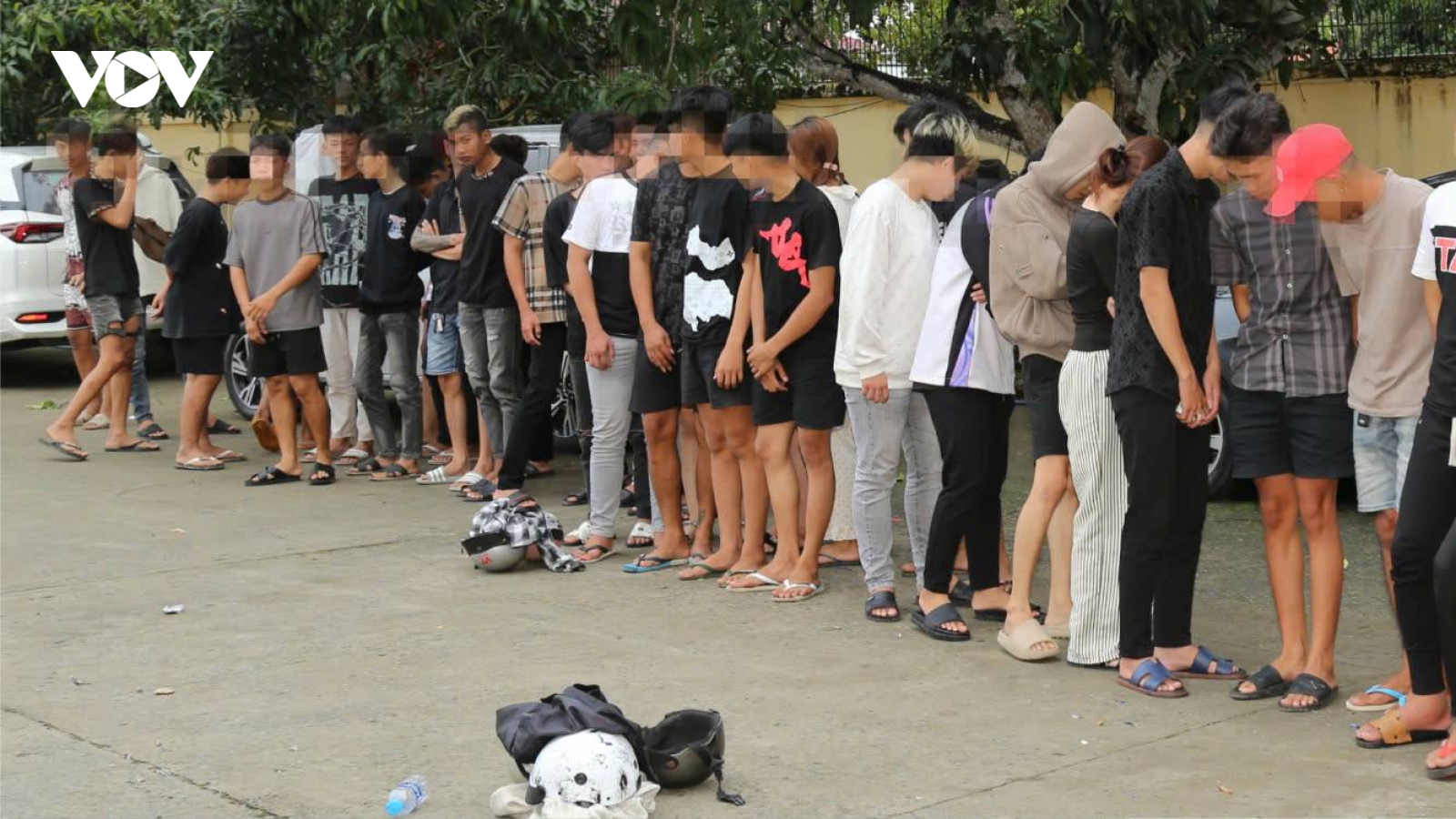 Công an ngăn chặn kịp thời vụ đua xe, tạm giữ 47 đối tượng