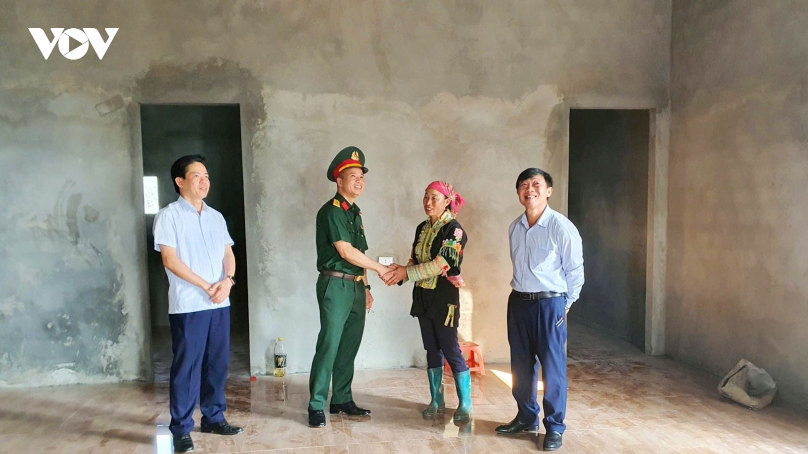 Với nguồn lực xã hội hóa, hầu hết nhà dột được đầu tư hàng trăm triệu đồng