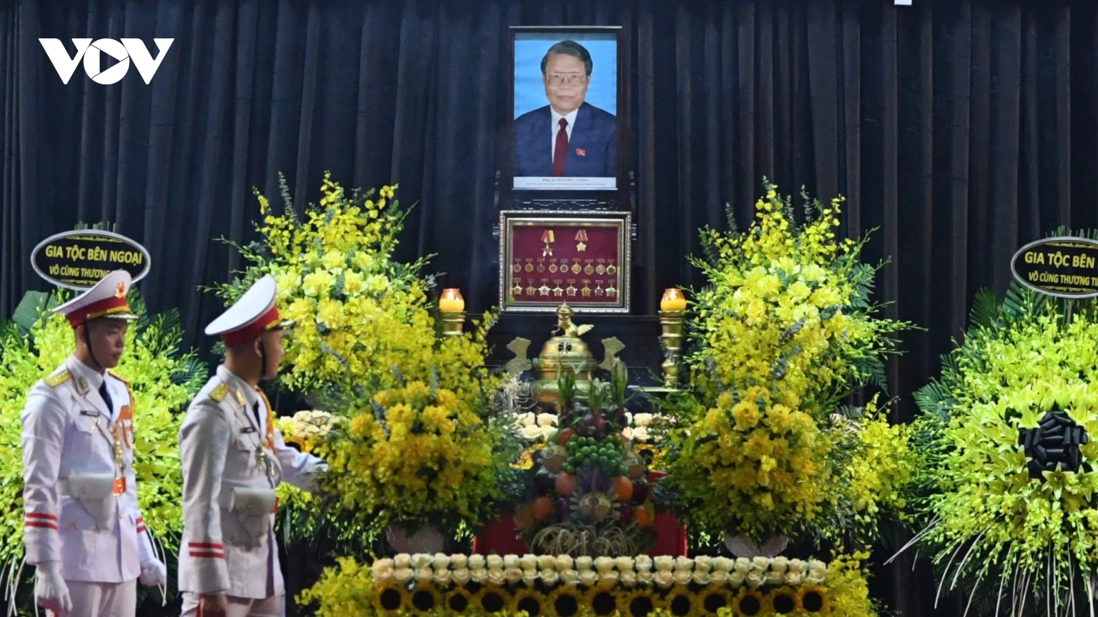 Tổ chức trọng thể Lễ Quốc tang nguyên Chủ tịch nước Trần Đức Lương