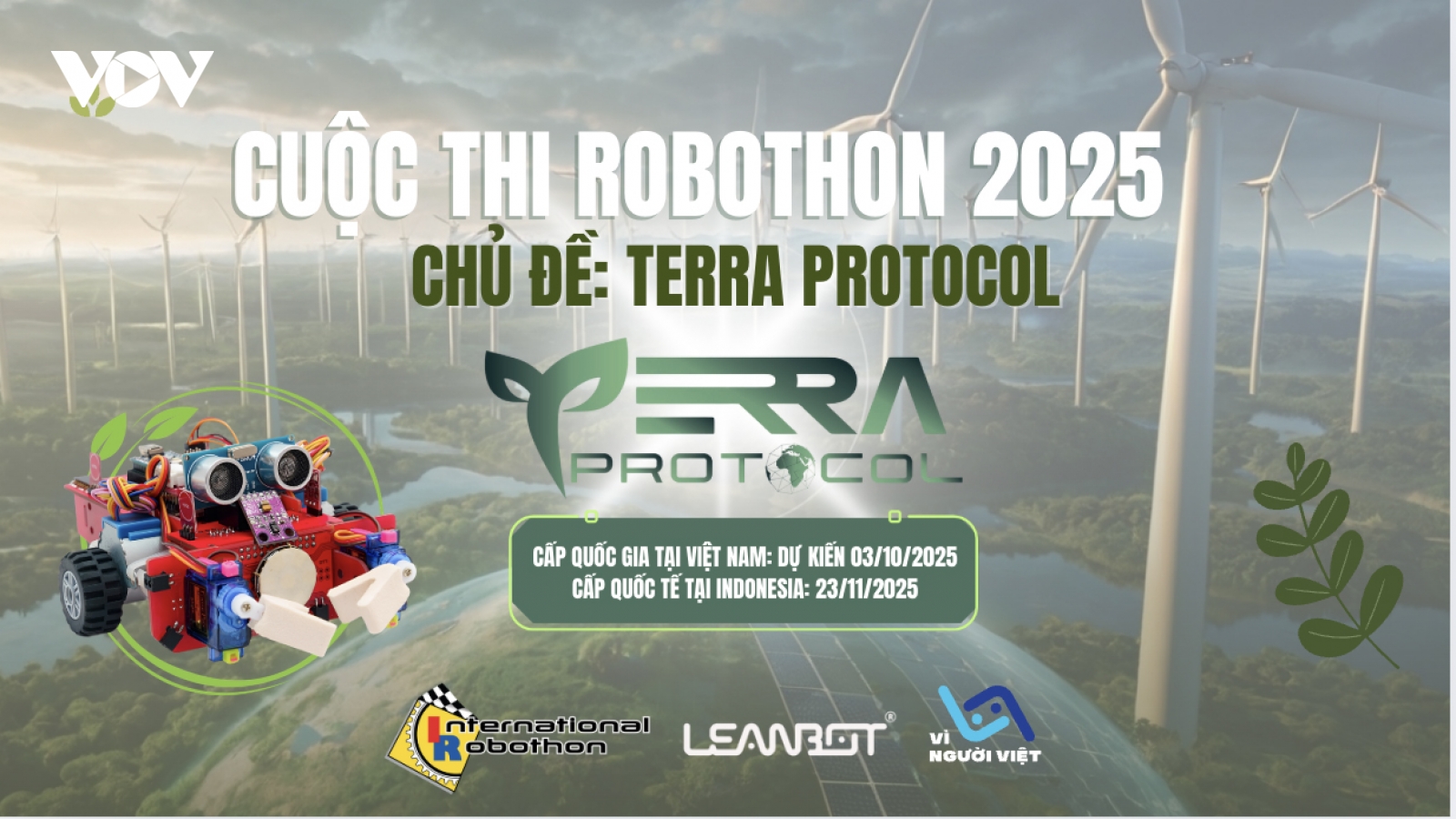 Robothon quốc tế 2025: “Terra Protocol” - Công nghệ vì một hành tinh bền vững
