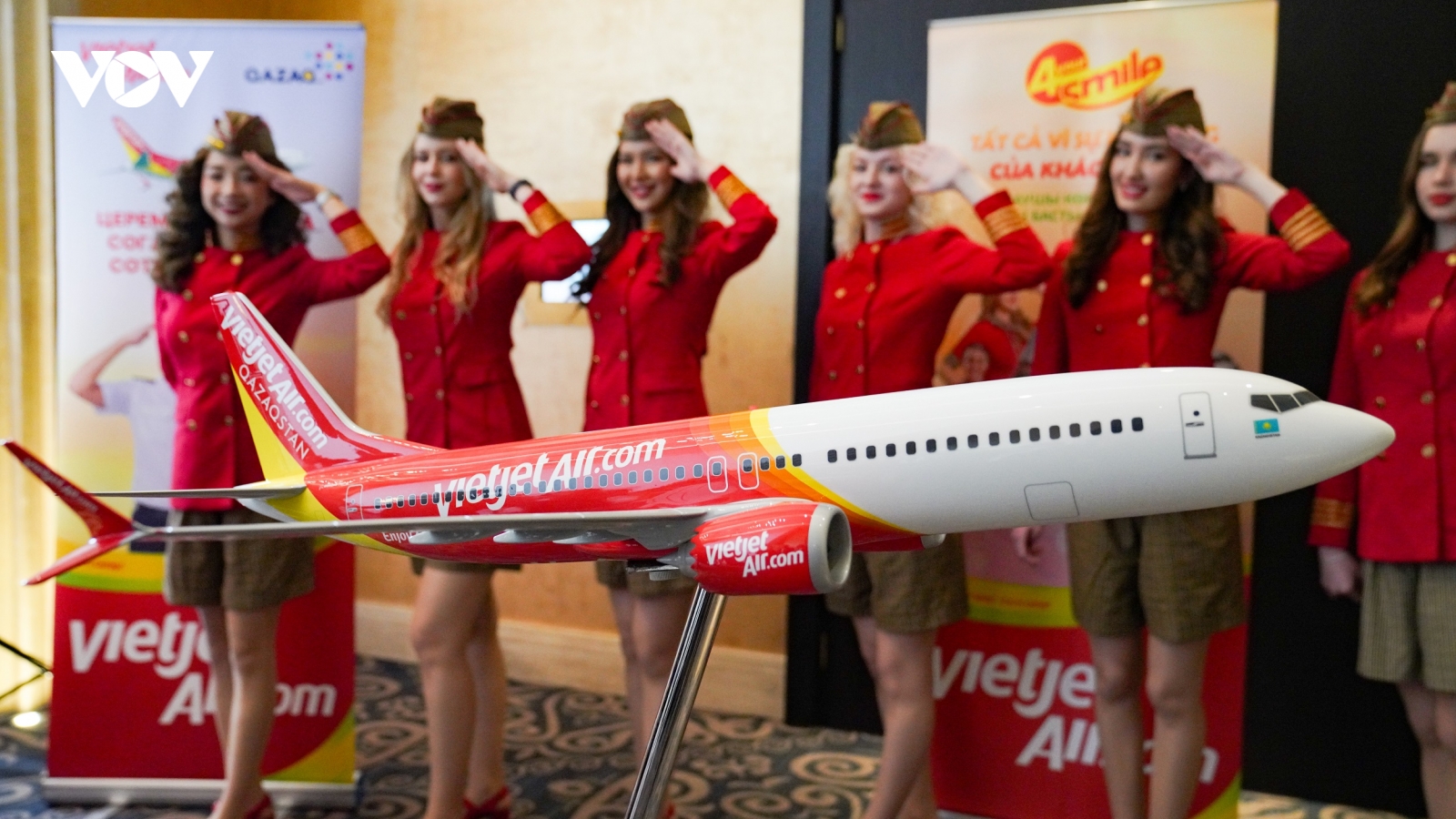 Vietjet ra mắt hãng hàng không Vietjet Qazaqstan