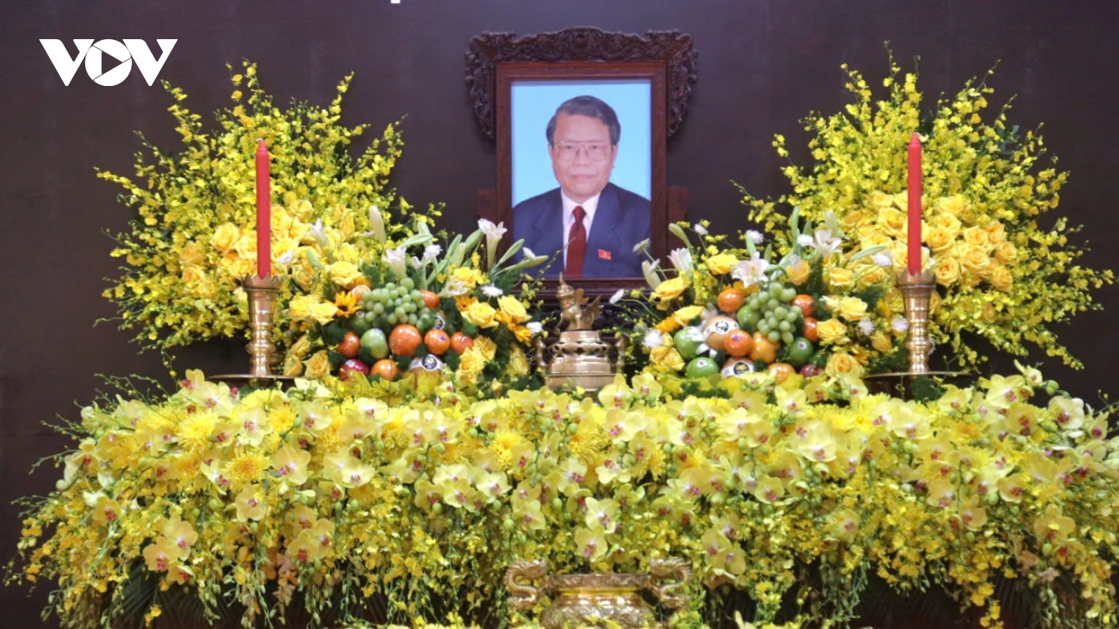 Xúc động Lễ viếng nguyên Chủ tịch nước Trần Đức Lương tại quê hương Quảng Ngãi