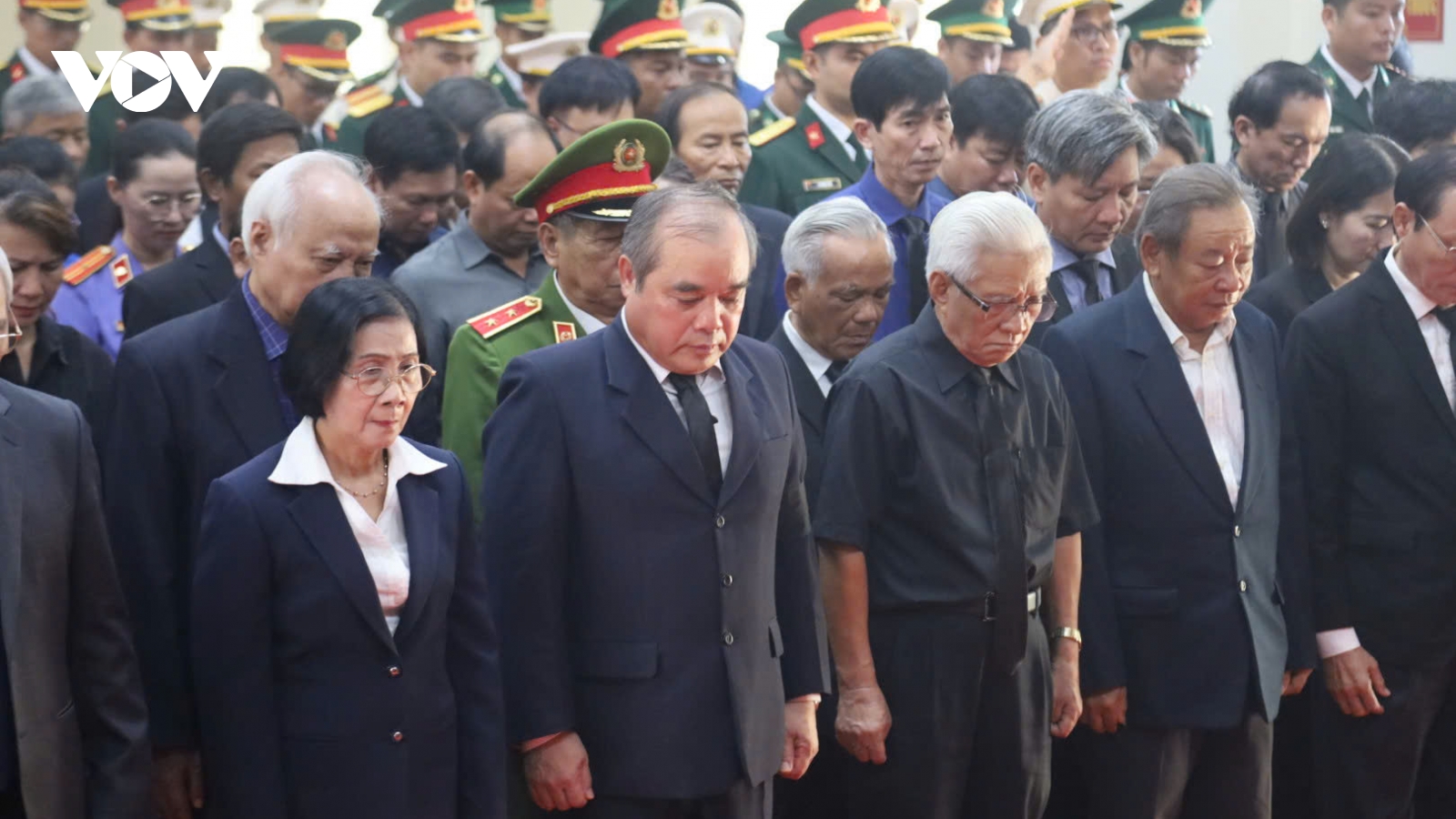 Lễ viếng nguyên Chủ tịch nước Trần Đức Lương tại quê nhà Quảng Ngãi