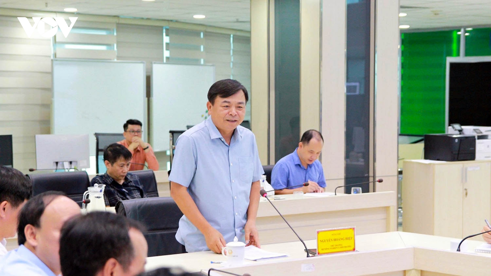 Phương án truyền tin khẩn cấp khi có thiên tai trong khi sắp xếp đơn vị hành chính