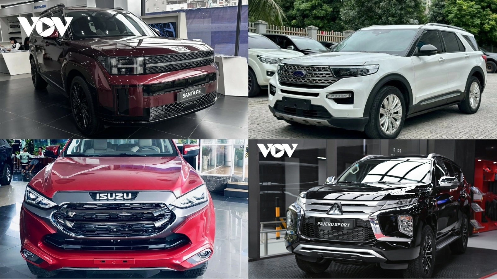 Loạt xe SUV gầm cao 7 chỗ giảm giá “sốc” đón hè