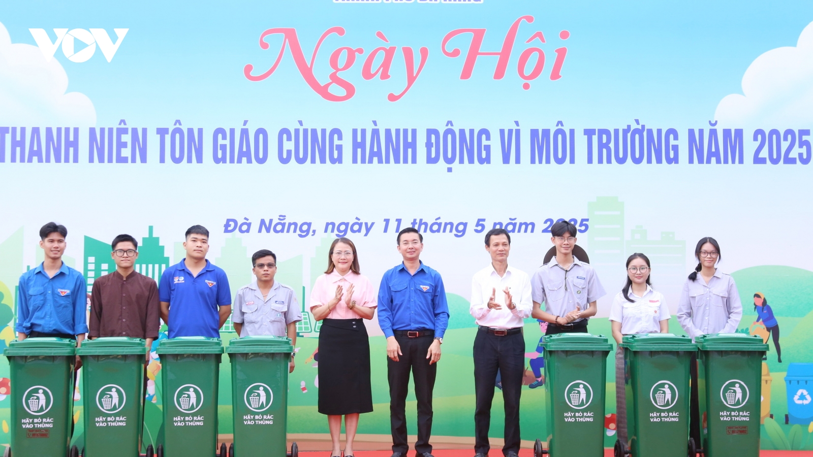 Thanh niên Tôn giáo Đà Nẵng cùng hành động vì môi trường