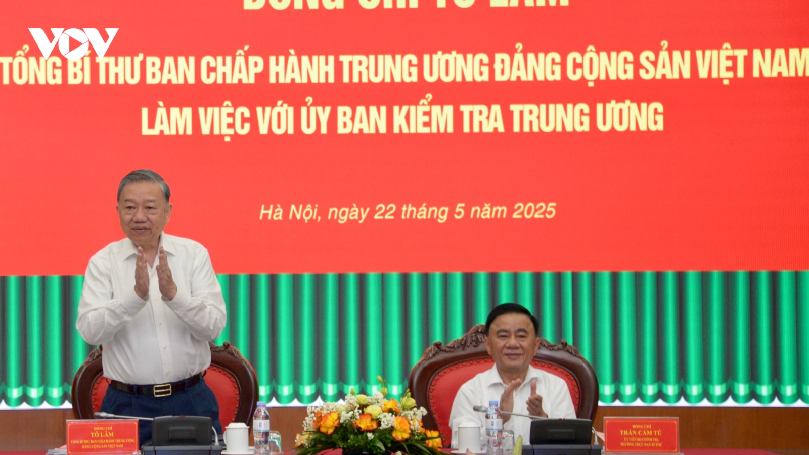 Tổng Bí thư Tô Lâm chủ trì buổi làm việc với Ủy ban Kiểm tra Trung ương