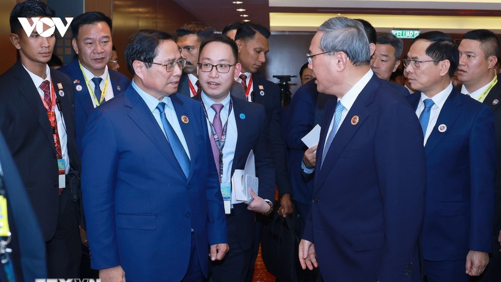 Thủ tướng Phạm Minh Chính hội đàm với Thủ tướng Trung Quốc Lý Cường