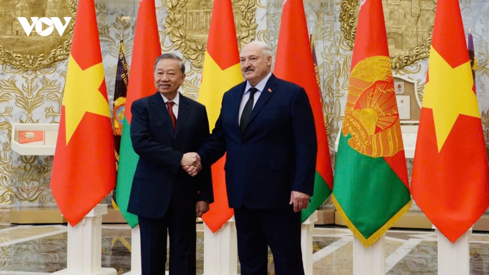 Tin của Đài Belarus về chuyến thăm của Tổng Bí thư Tô Lâm
