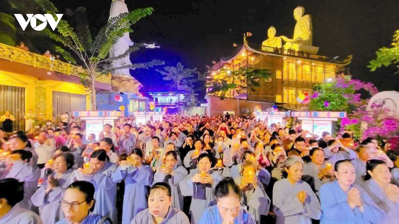 Nhiều hoạt động ý nghĩa dịp Đại lễ Phật đản Vesak ở Tiền Giang