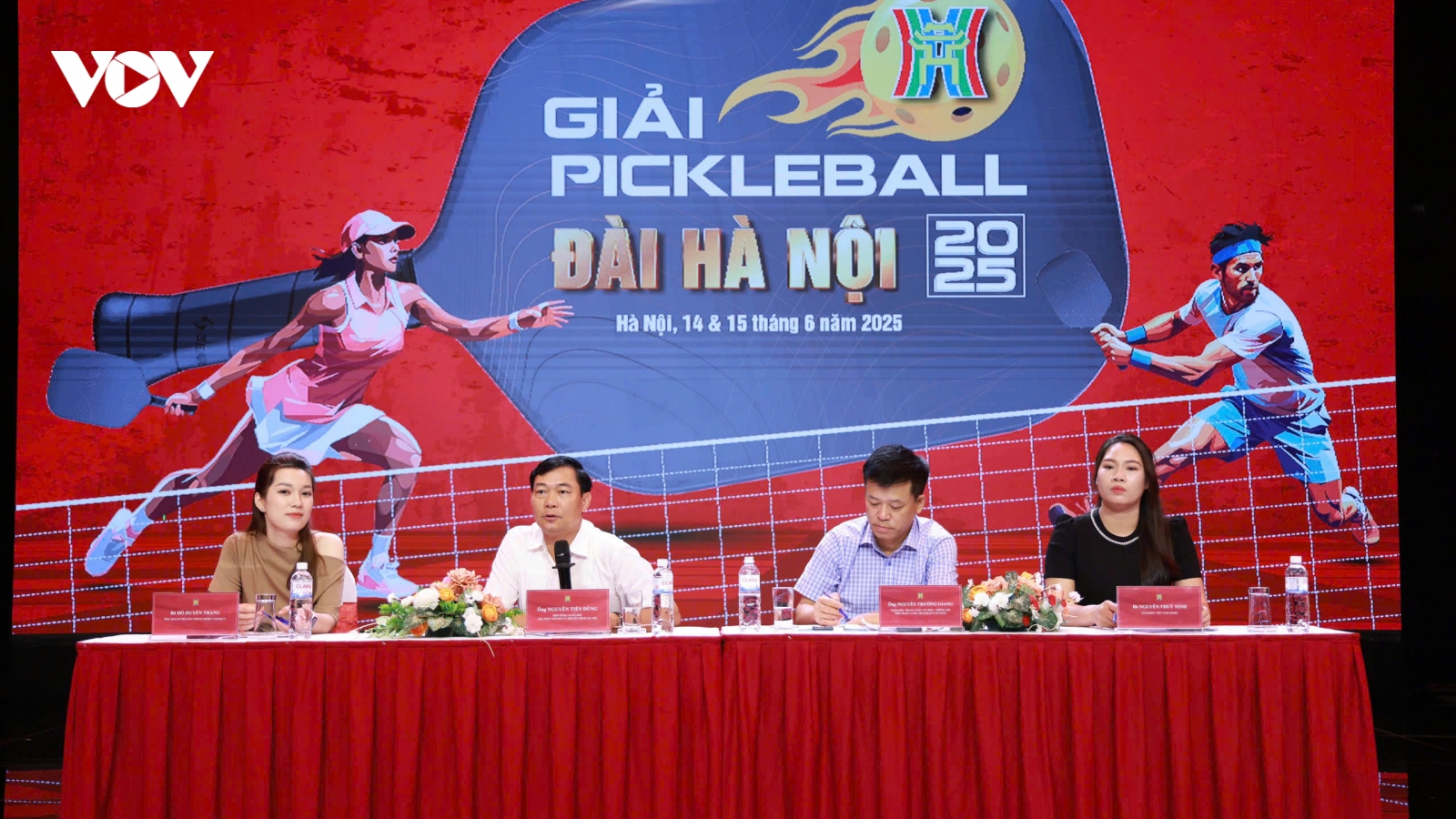 600 VĐV tham gia Giải Pickleball Đài Hà Nội 2025
