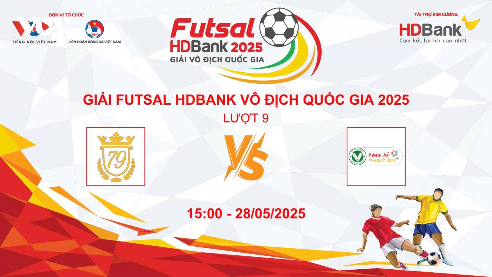 Trực tiếp Luxury Hạ Long vs Trẻ TP.HCM Giải Futsal HDBank Vô địch Quốc gia 2025