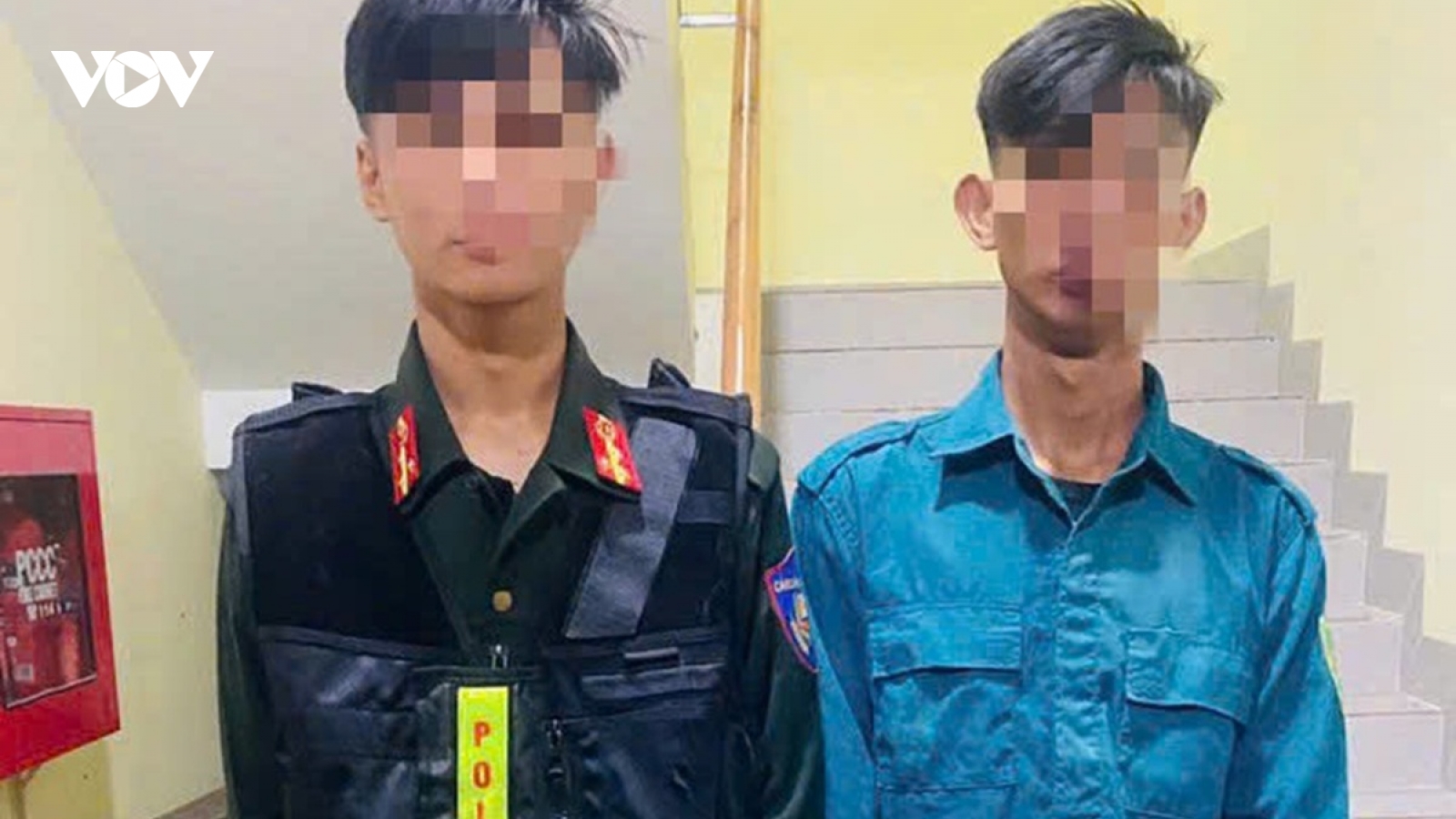 Bắt quả tang 2 đối tượng giả danh công an ở Bình Thuận