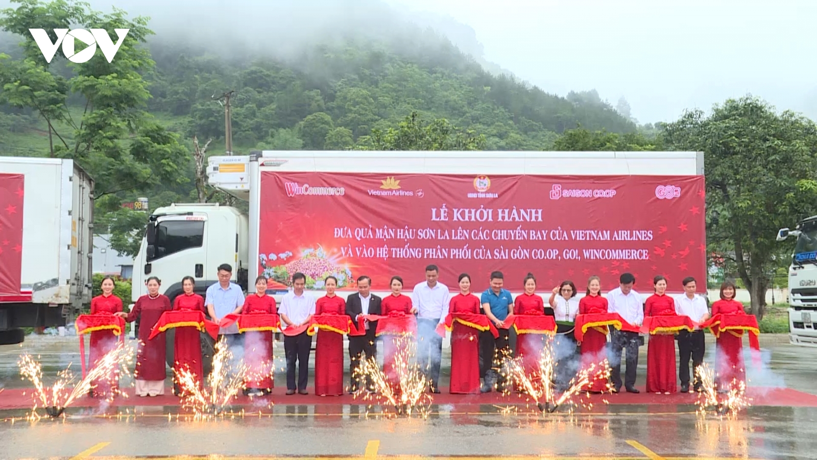 Mận hậu Sơn La tiếp tục lên các chuyến bay