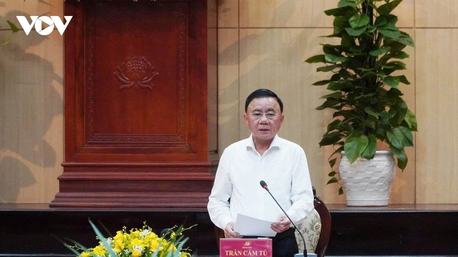 Ông Trần Cẩm Tú: Không để xảy ra “quê anh, quê tôi” khi xây dựng phương án nhân sự