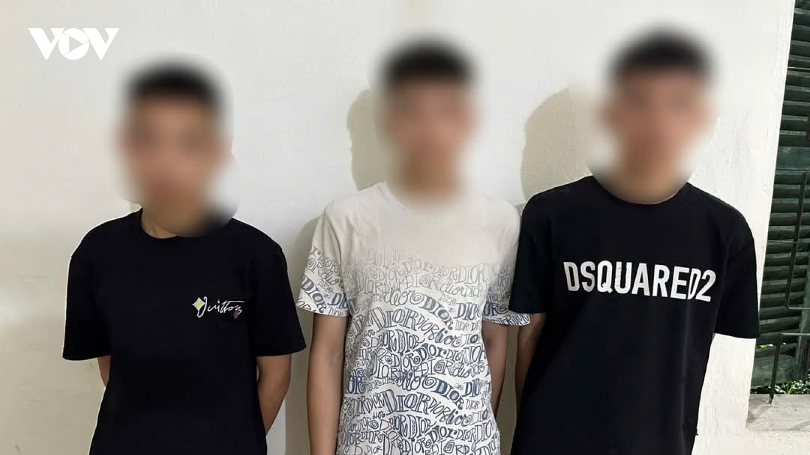 Bắt giữ nhóm thiếu niên đánh nhau tại phố đi bộ ở Cao Bằng