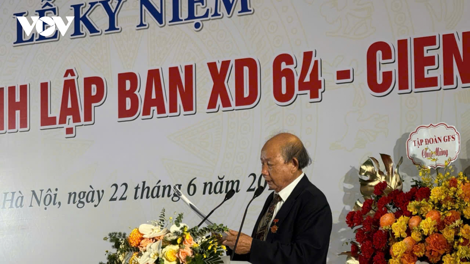 Kỷ niệm 60 năm thành lập Ban Xây dựng 64, đơn vị làm đường cho nước bạn Lào