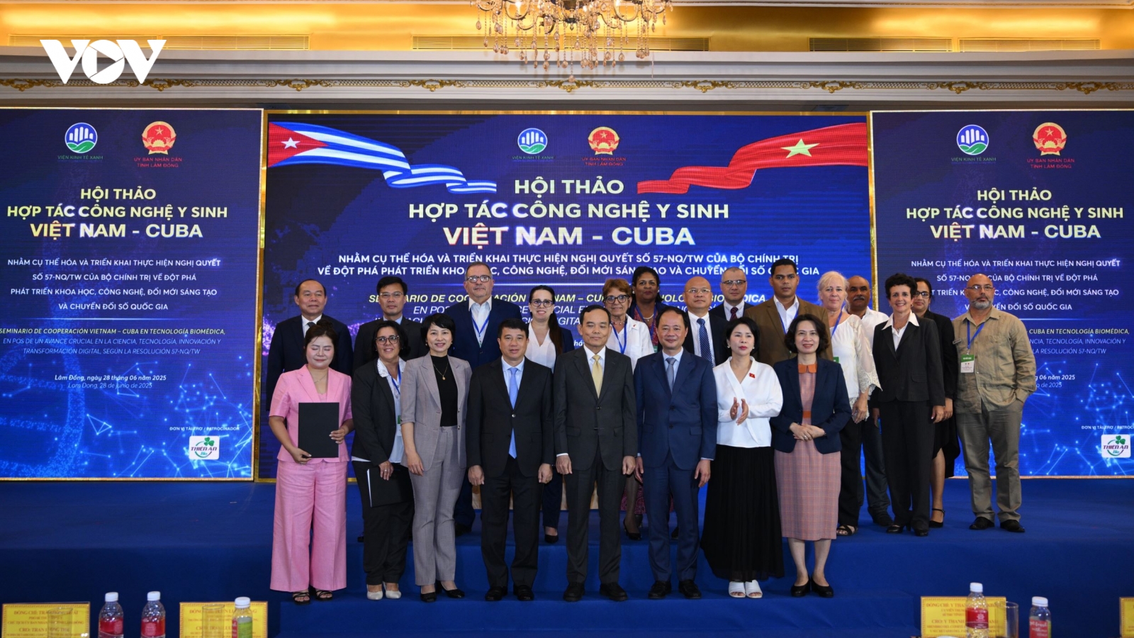 Phát huy thế mạnh, thúc đẩy hợp tác công nghệ y sinh Việt Nam - Cuba