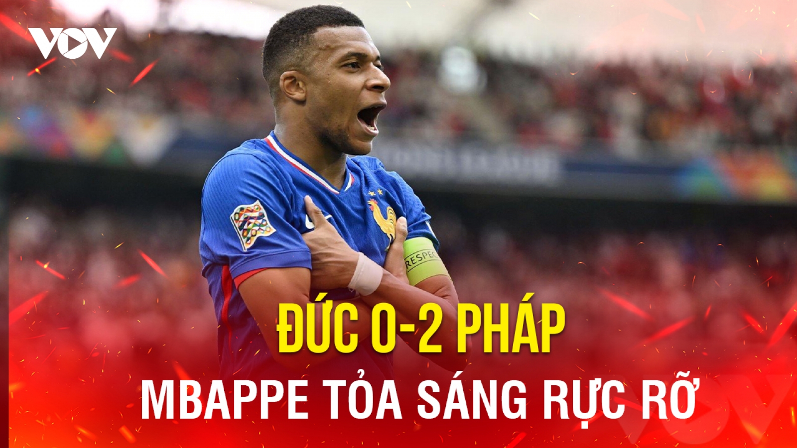 Mbappe thăng hoa, ĐT Pháp đánh bại ĐT Đức để giành hạng ba Nations League
