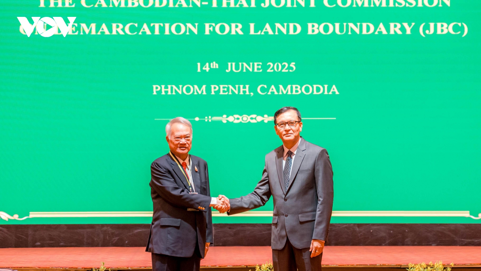 Campuchia và Thái Lan khai mạc cuộc họp của ủy ban phân định biên giới trên bộ