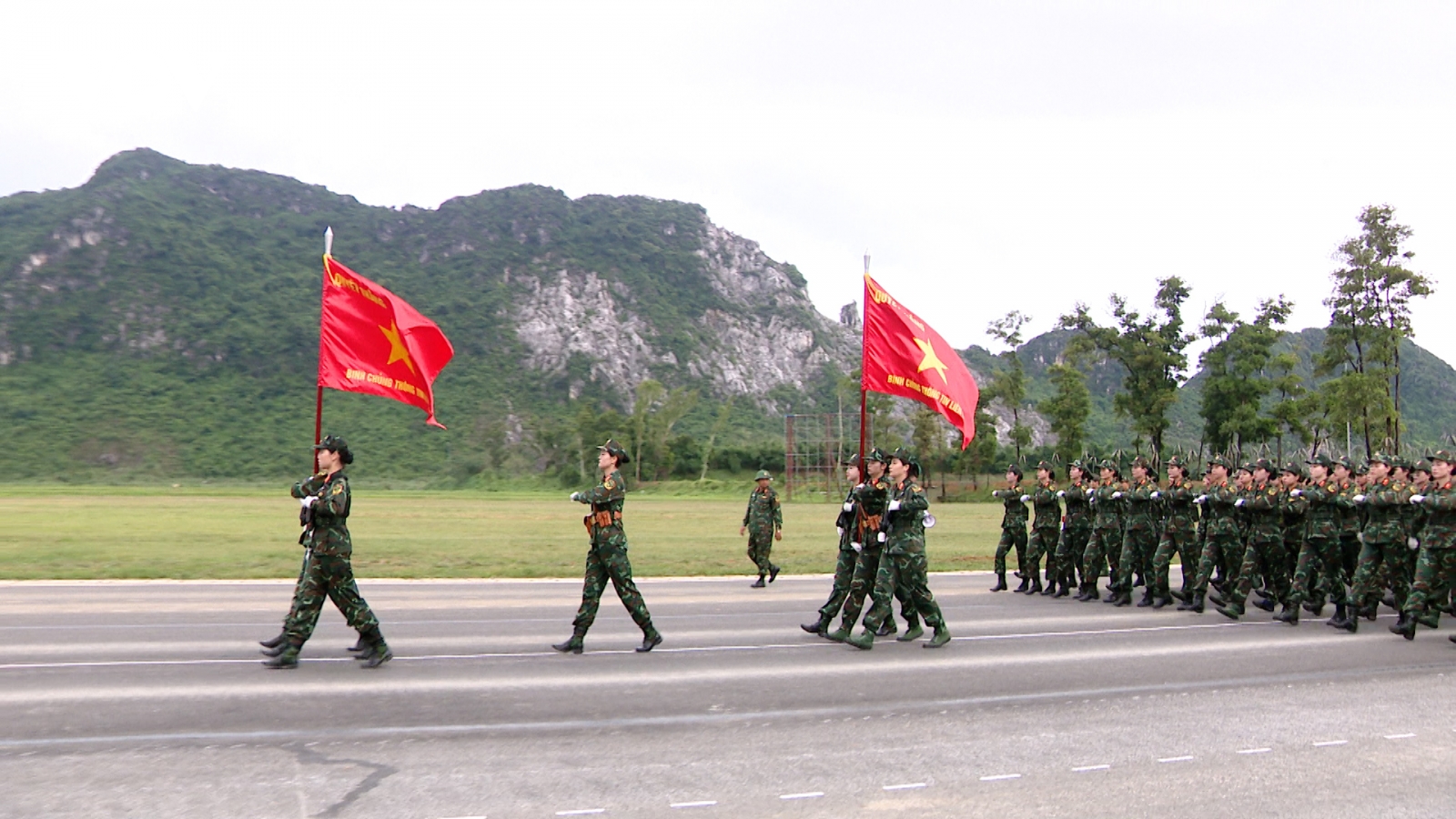 Hợp luyện diễu binh, diễu hành kỷ niệm 80 năm Quốc khánh