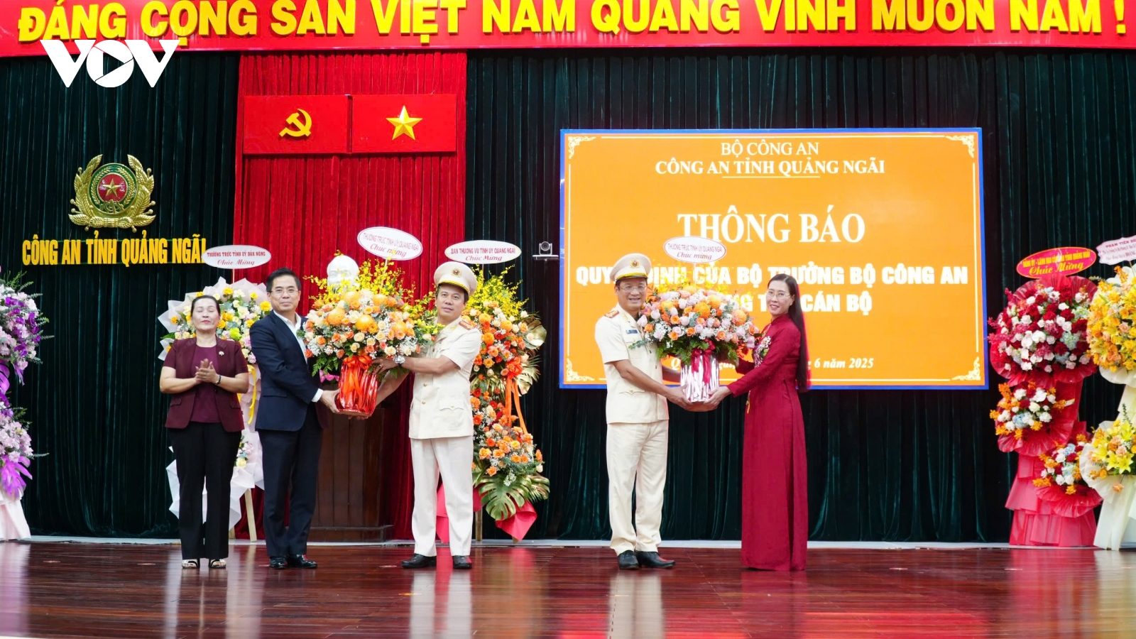 Đại tá Hồ Song Ân làm Giám đốc Công an tỉnh Quảng Ngãi