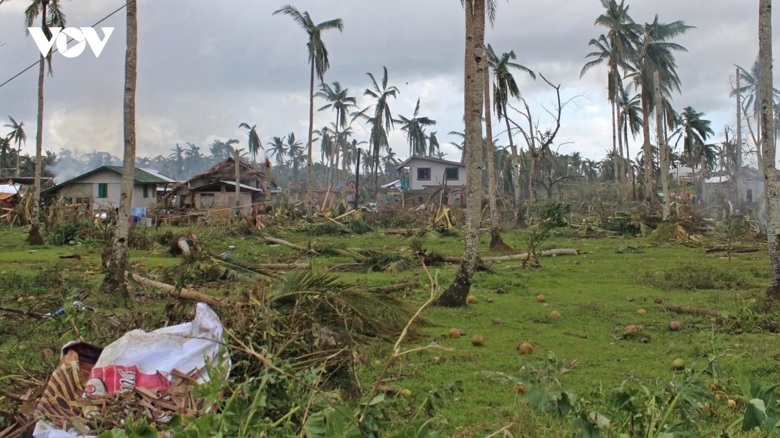 Bão Cỏ May đổ bộ đất liền Philippines khiến hàng nghìn người sơ tán