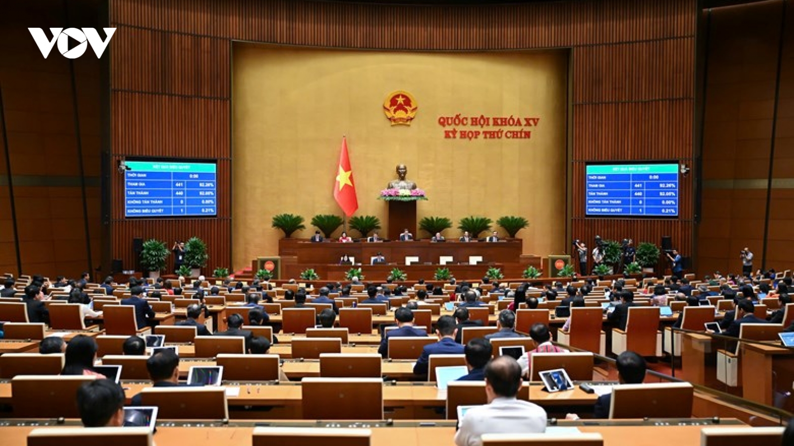 Bố trí nguồn để triển khai nghị quyết sắp xếp bộ máy, miễn học phí và viện phí