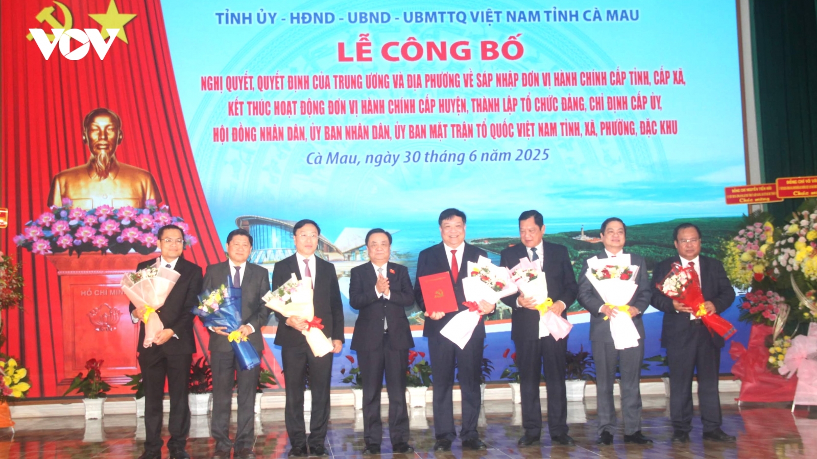 Ban Thường vụ Tỉnh uỷ Cà Mau nhiệm kỳ 2020 - 2025 gồm 20 đồng chí