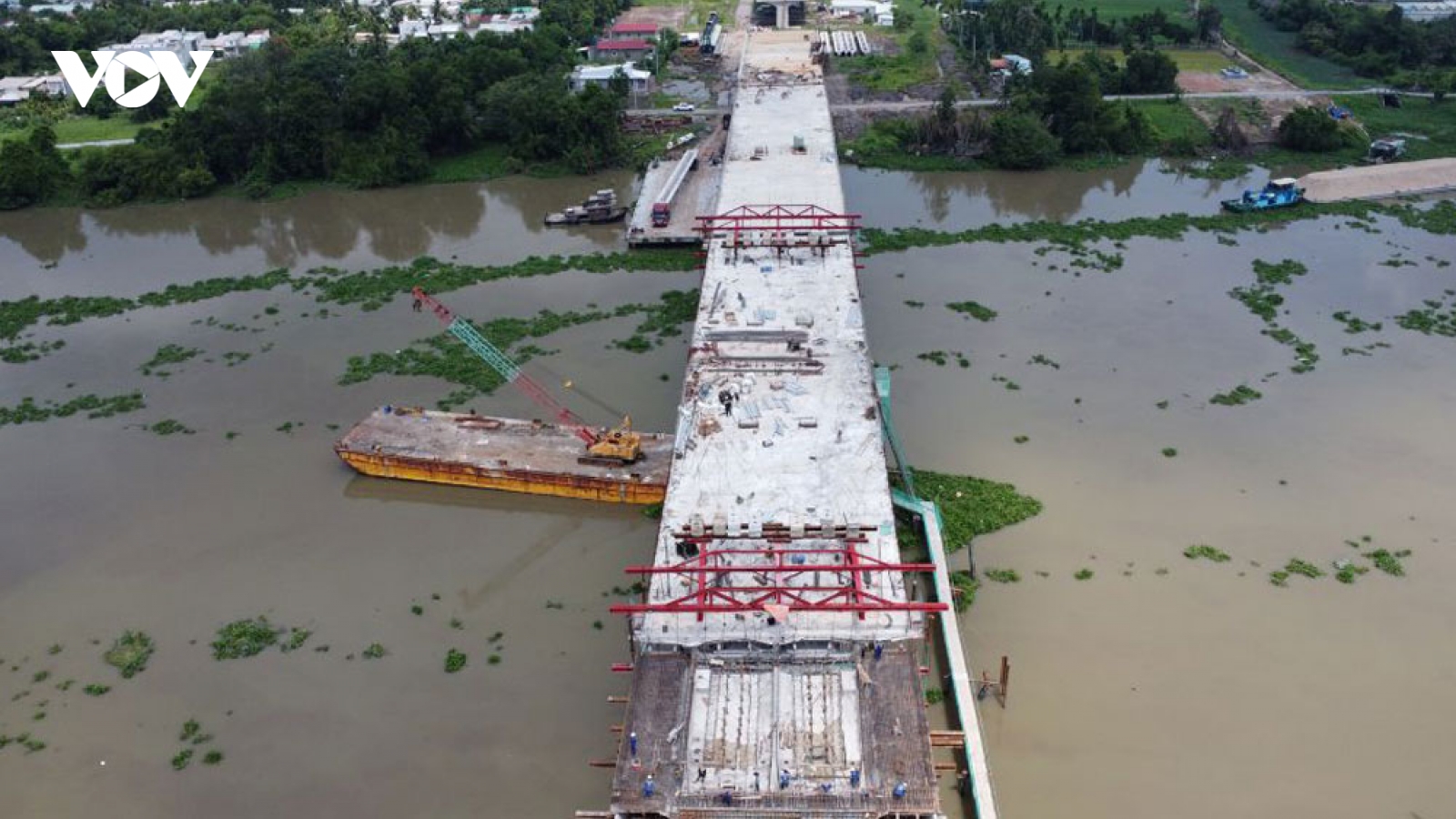 Hợp long cầu Bình Gởi (Vành đai 3), nối Bình Dương với TP.HCM