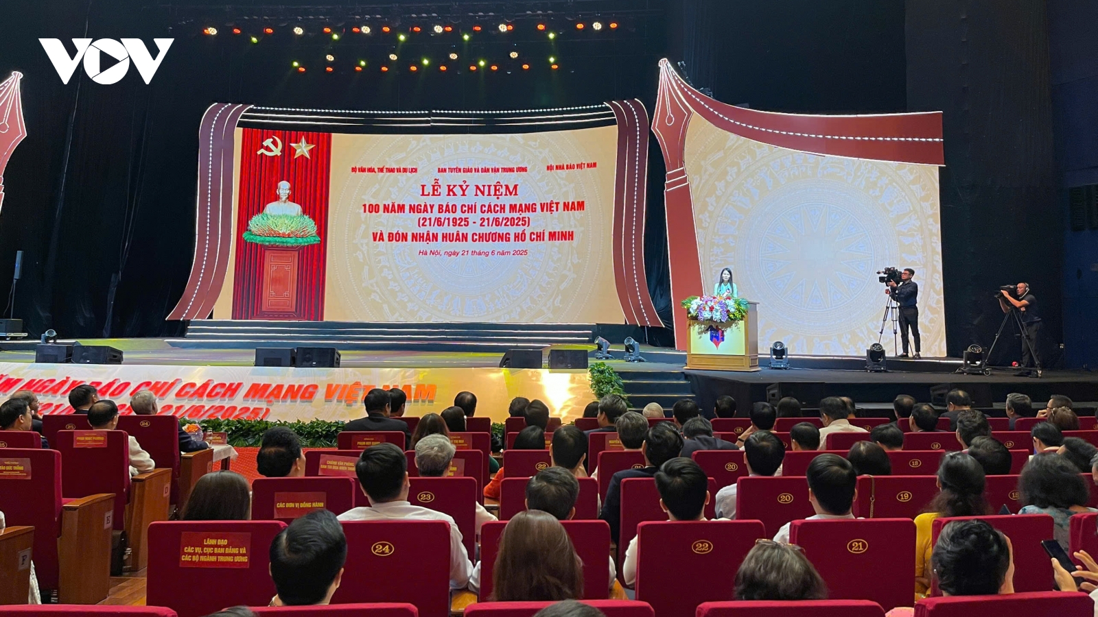 Lễ kỷ niệm trọng thể 100 năm ngày Báo chí cách mạng Việt Nam