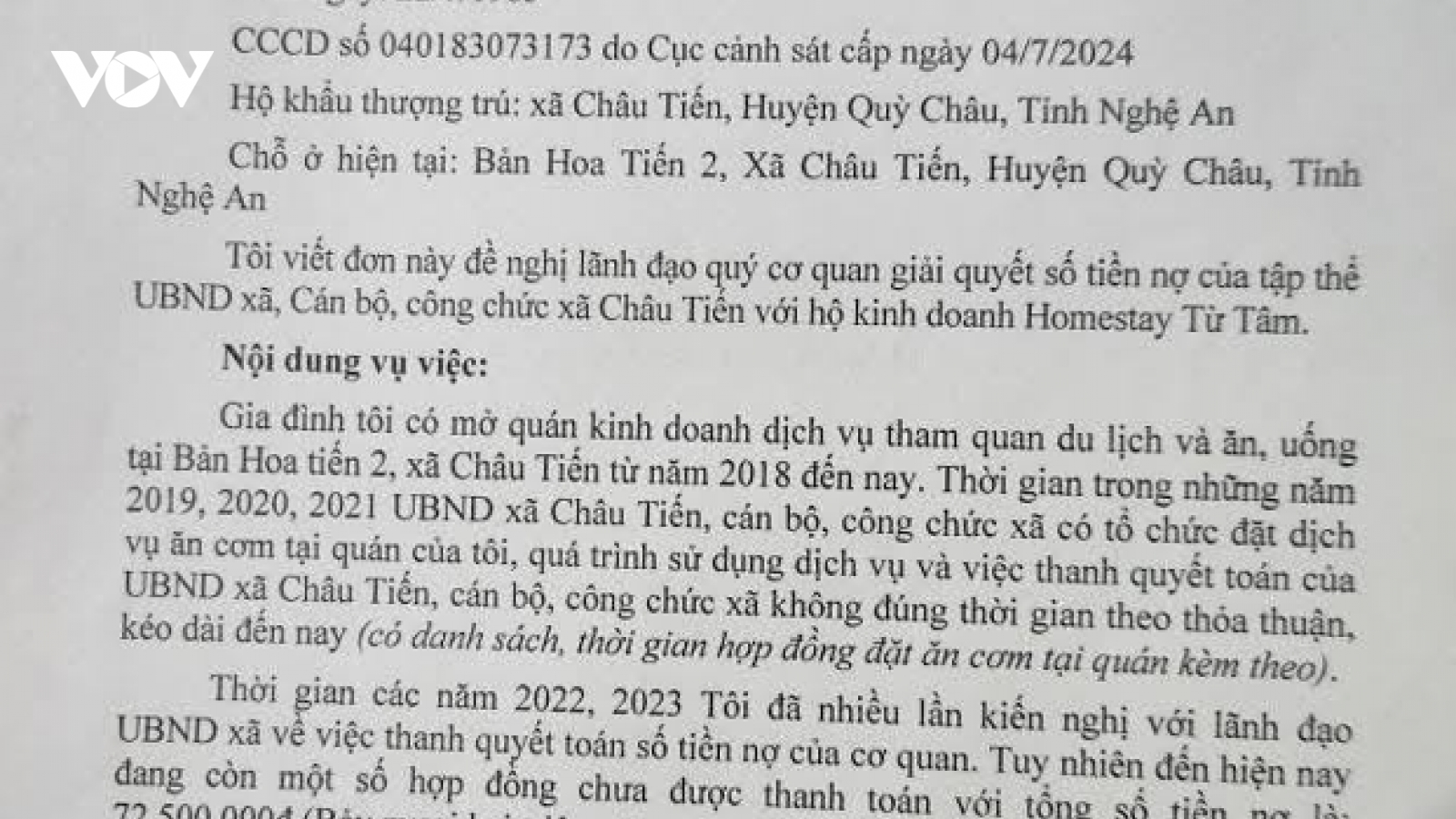 Xã miền núi Nghệ An nợ hơn 72 triệu đồng tiền ăn uống, tiếp khách?