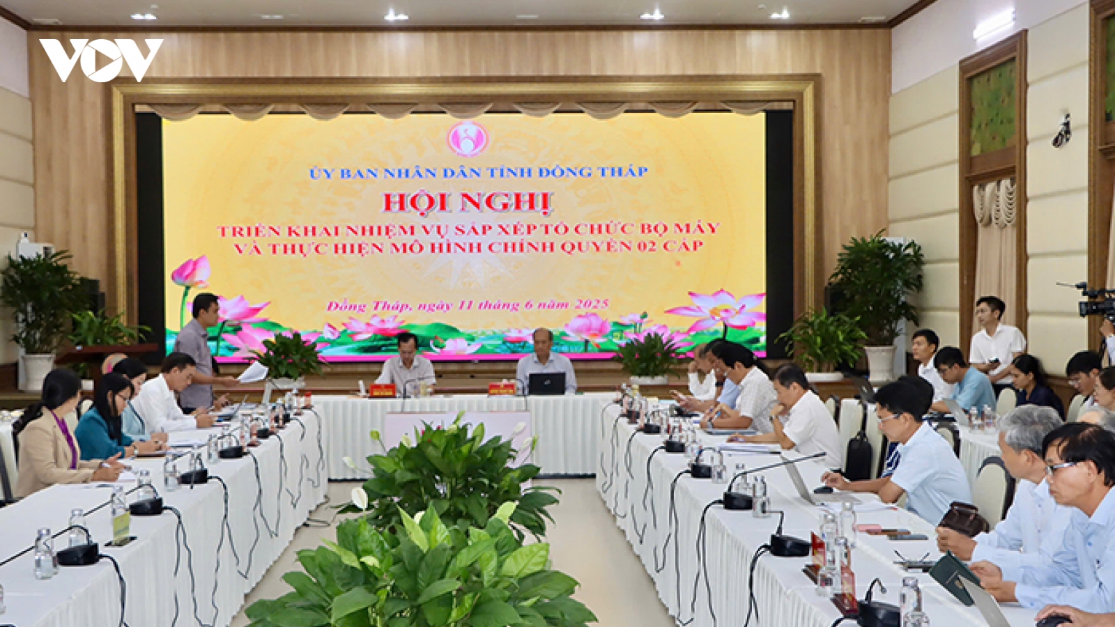 Đồng Tháp triển khai sắp xếp tổ chức bộ máy, thực hiện chính quyền 2 cấp
