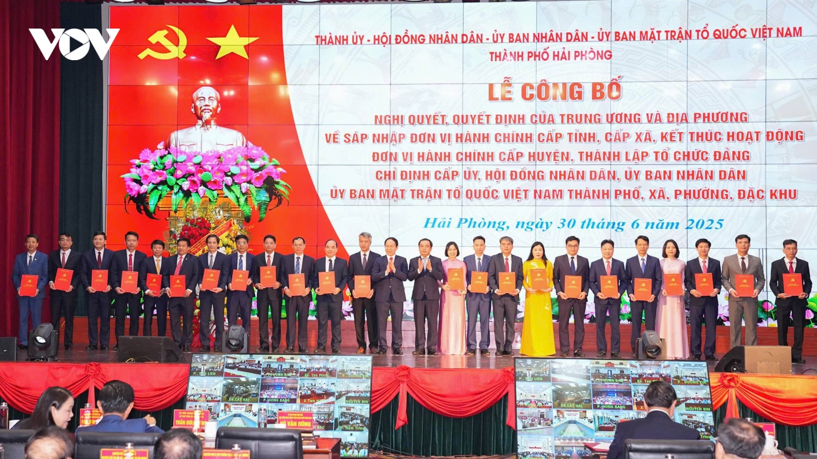 Danh sách bí thư 114 xã, phường, đặc khu của TP Hải Phòng từ 1/7/2025